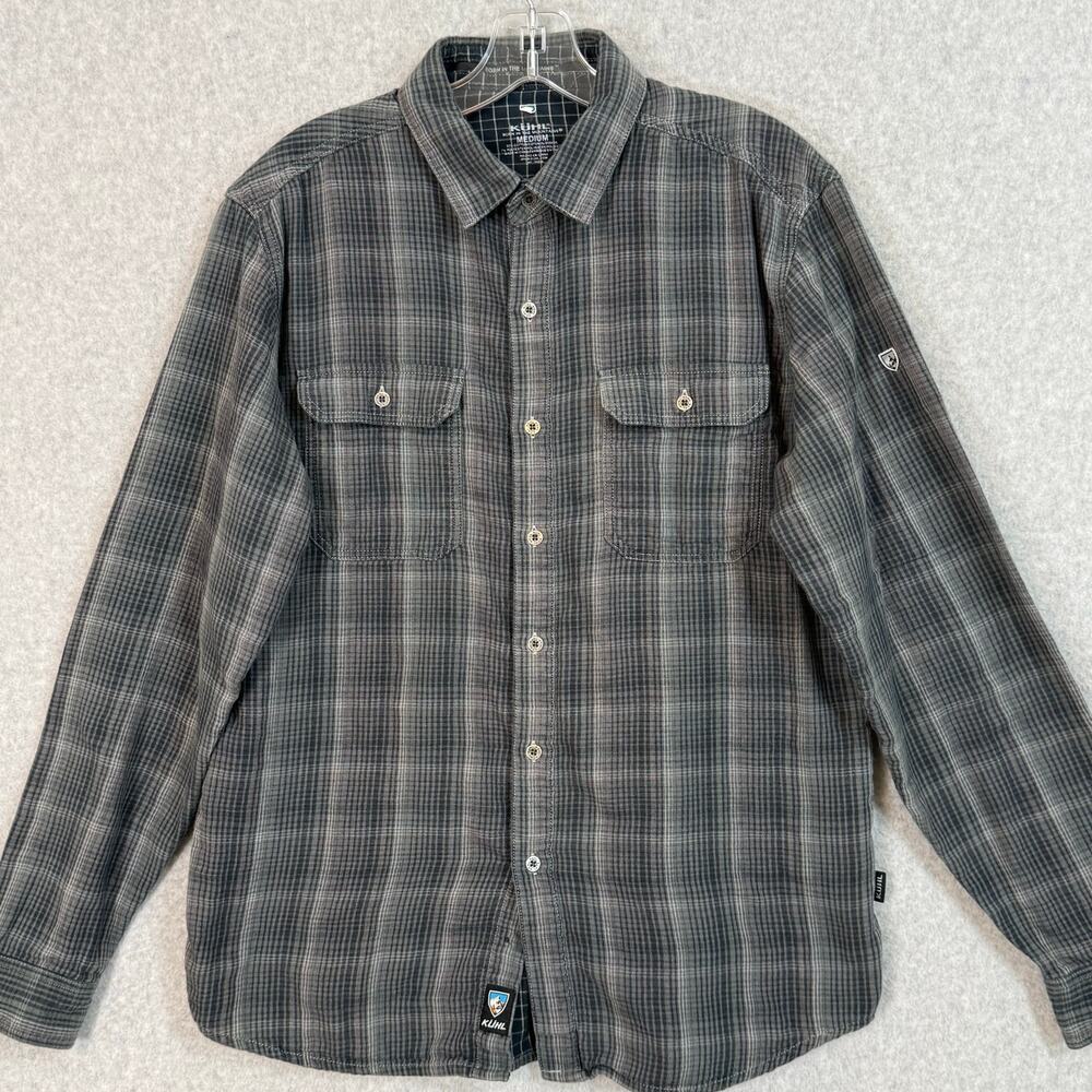 Kuhl Shattered Shirt Size M Flannel Gorpcore Workwear Hiking Layer